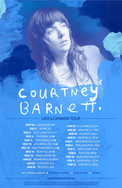 Courtney Barnett 2021 USA Tour Courtney Barnett 2021 USA Tour