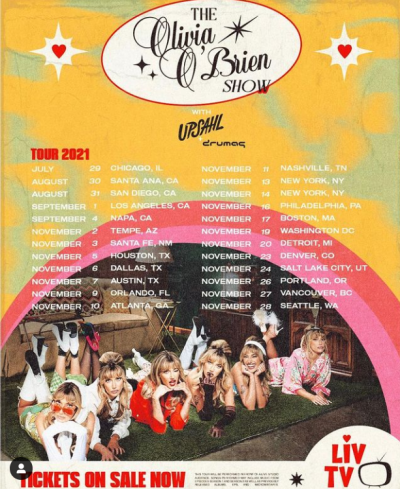 The Olivia O'Brien Show Tour 2021 The Olivia O'Brien Show Tour 2021