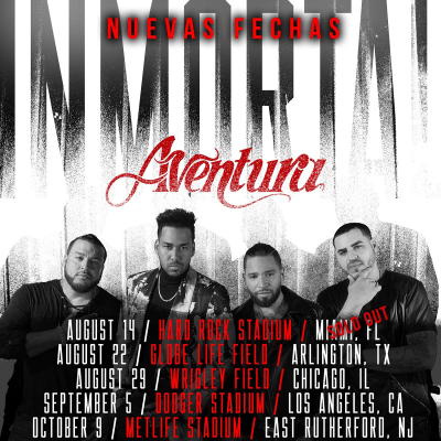 Aventura Inmortal 2021 Tour