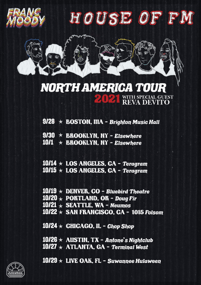 Franc Moody North American Tour 2021