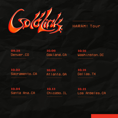 GoldLink Haram Tour 2021