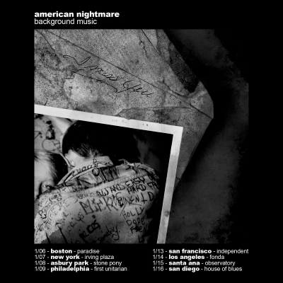 American Nightmare Background Music Anniversary Tour 2022 American Nightmare Background Music Anniversary Tour 2022