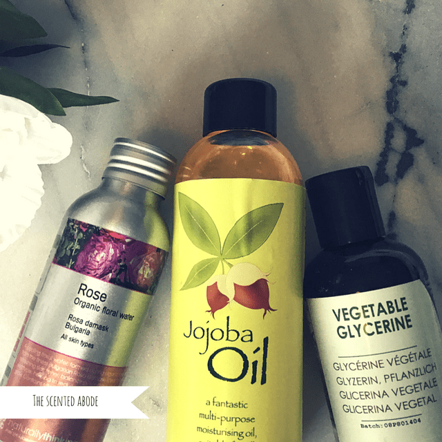 Rosewater Jojoba Oil Eye Make-up remover