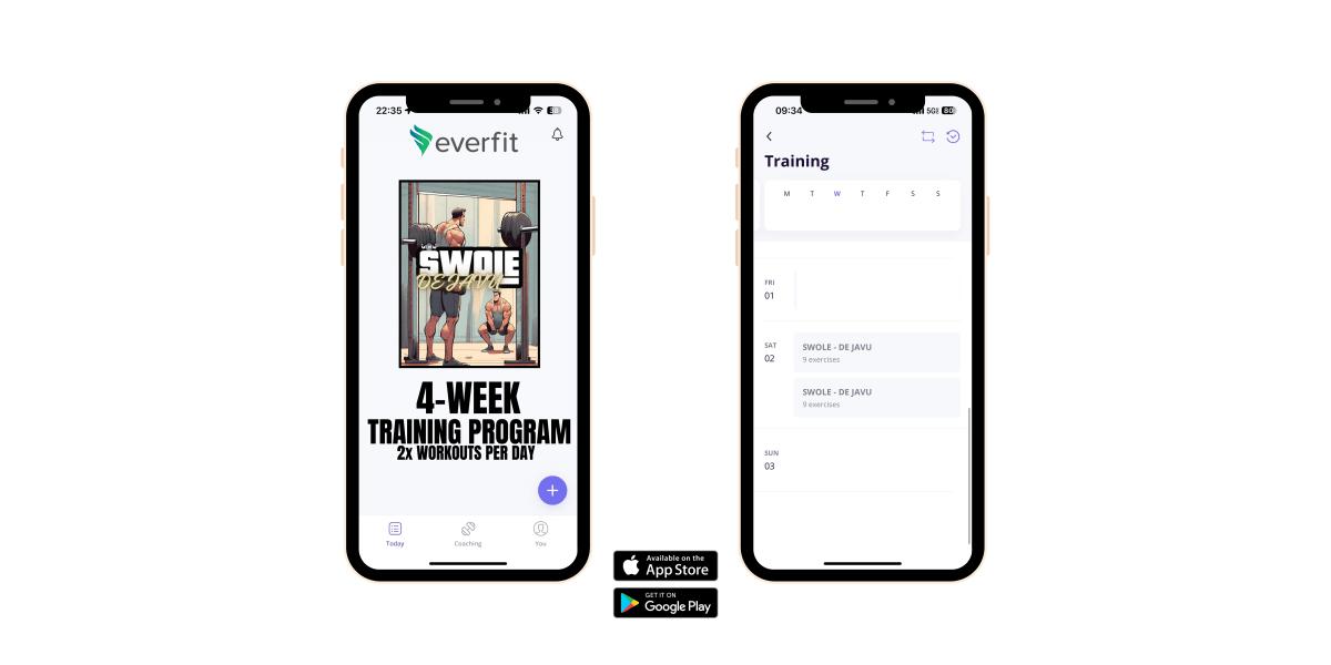Swole de javu hypertrophy training program