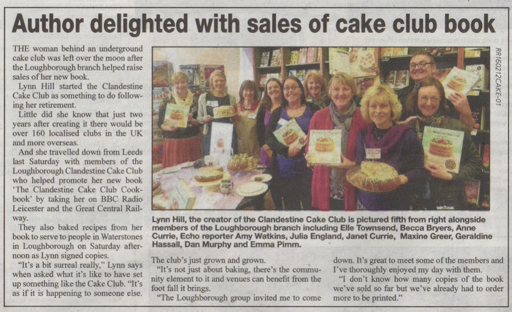 Clandestine Cake Club Book Launch