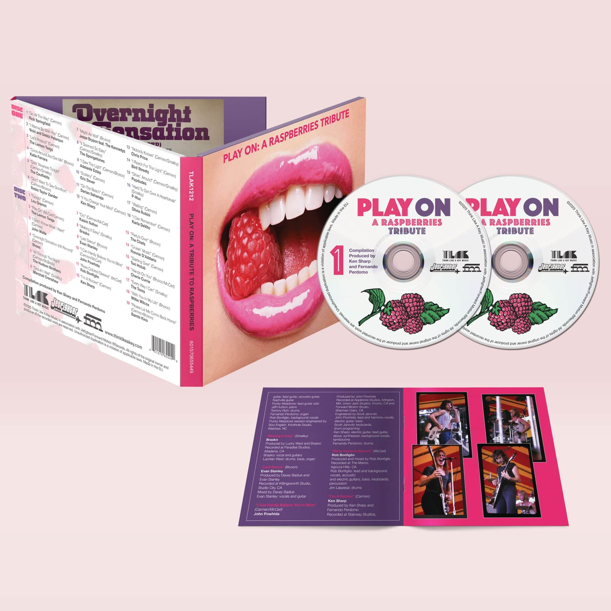 Raspberries Play On Packshot