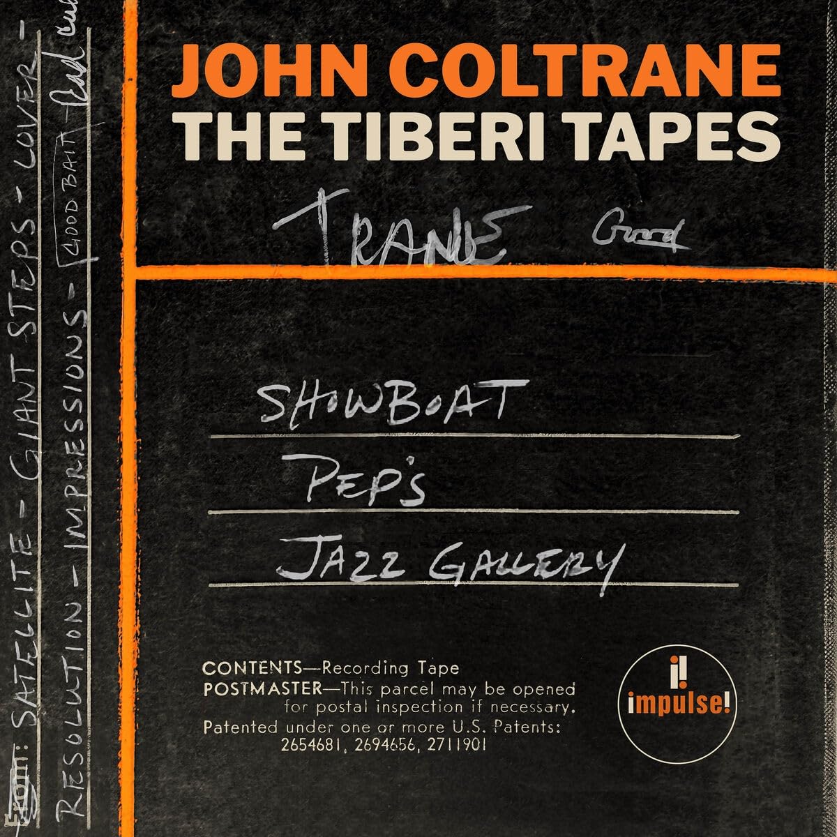 Coltrane Tiberi Tapes