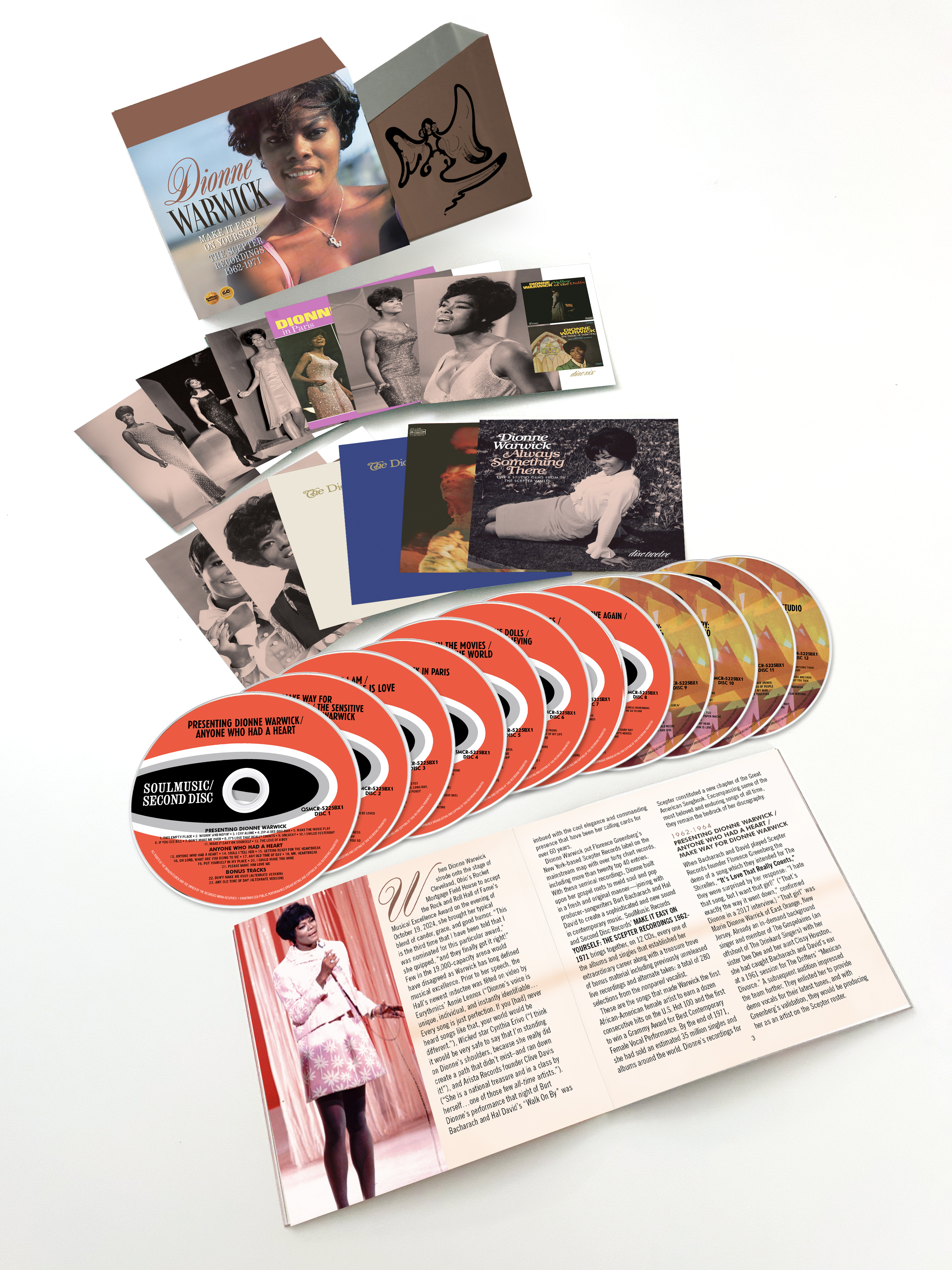 洋楽 Dionne Warwick 16 Albums On 9 CD Set CD Dionne Warwick 16 Albums On 9 CD Set