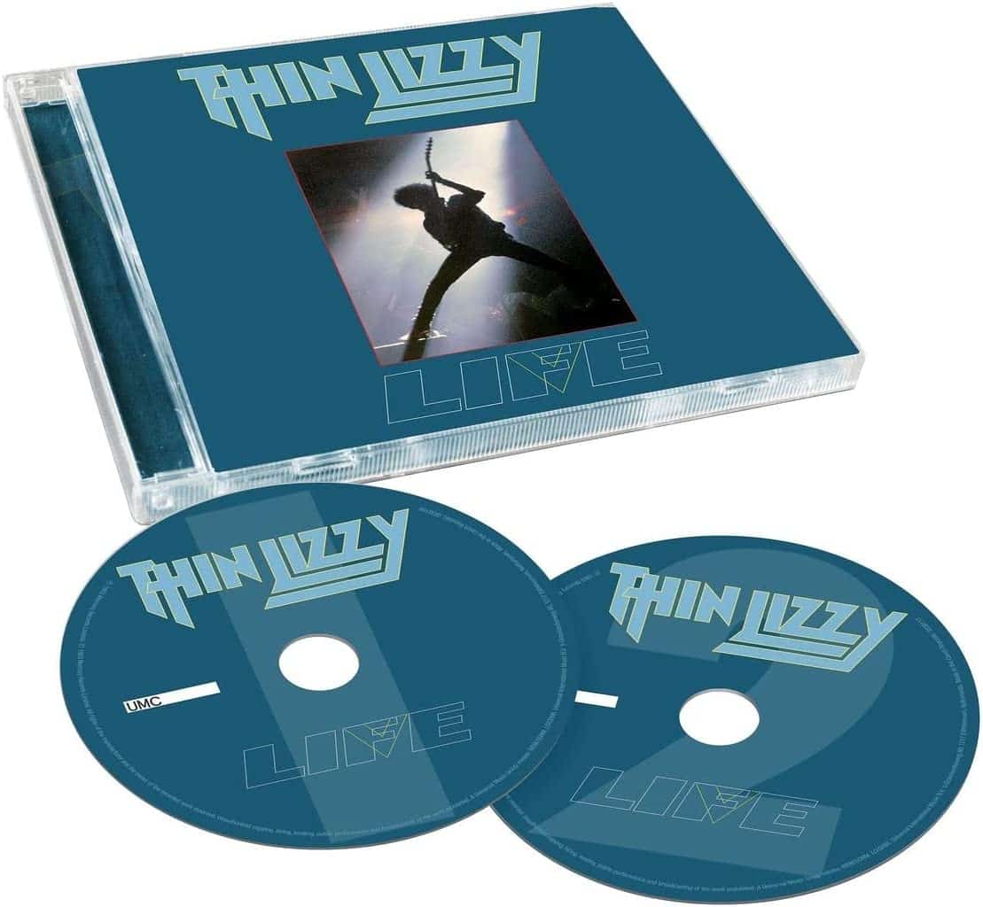 Thin Lizzy Life Live packshot