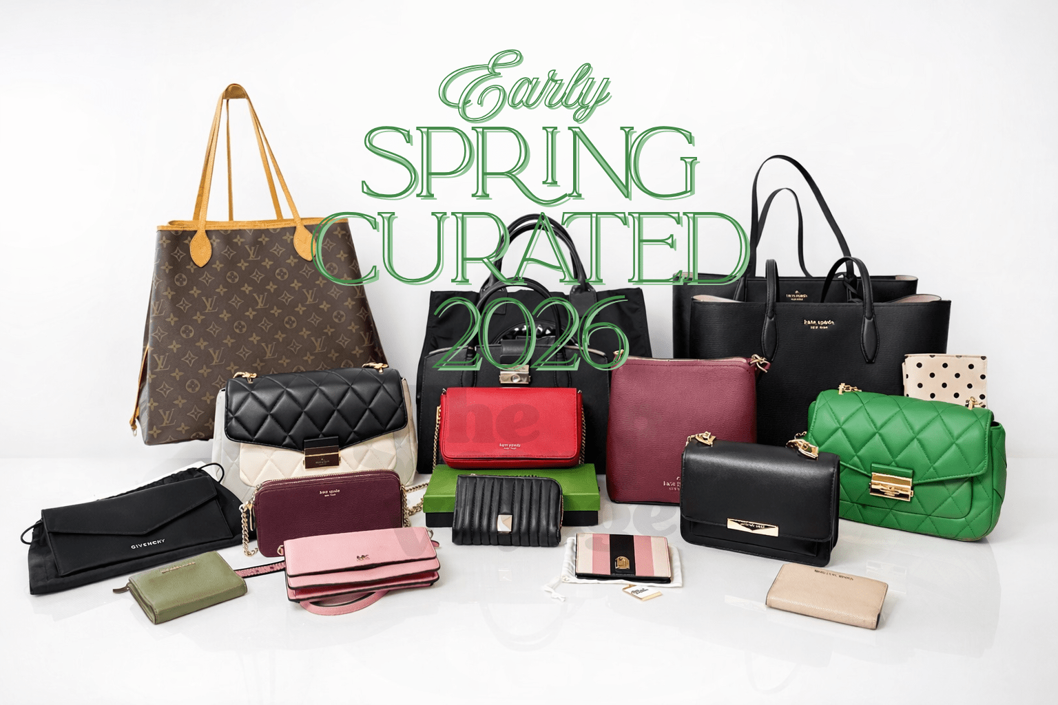 Early Spring Curated 2026 collection of bag from The Second Voyage