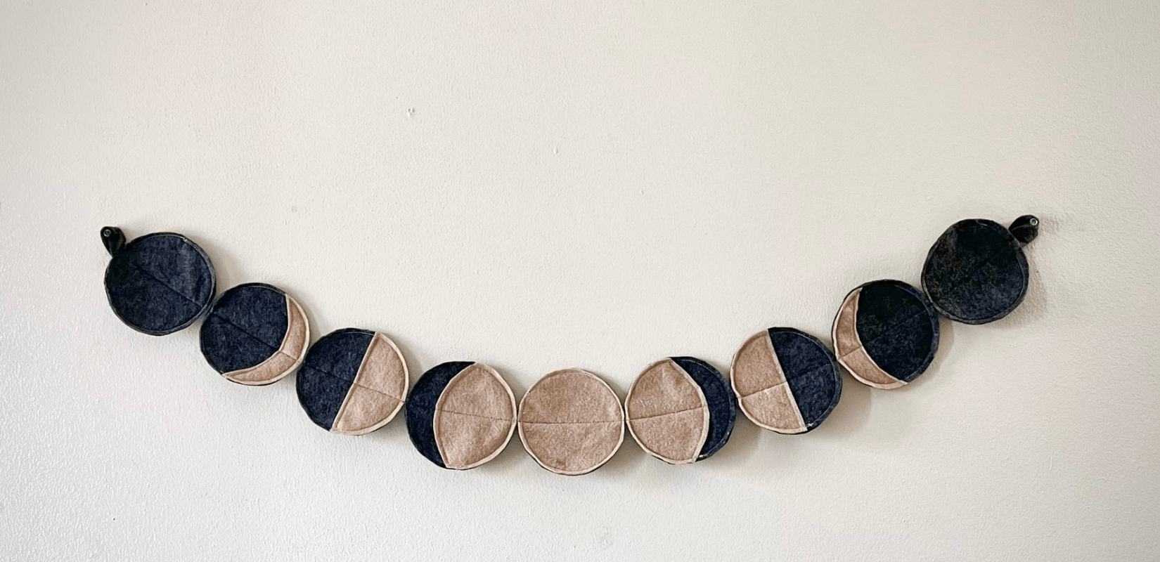 How to Make a Moon Phase Banner – Free Pattern!