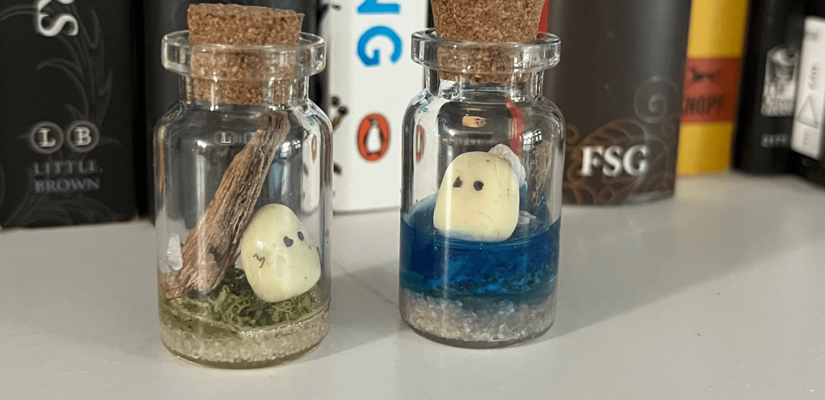 How to Make An Adorable Ghost in a Bottle with Polymer Clay