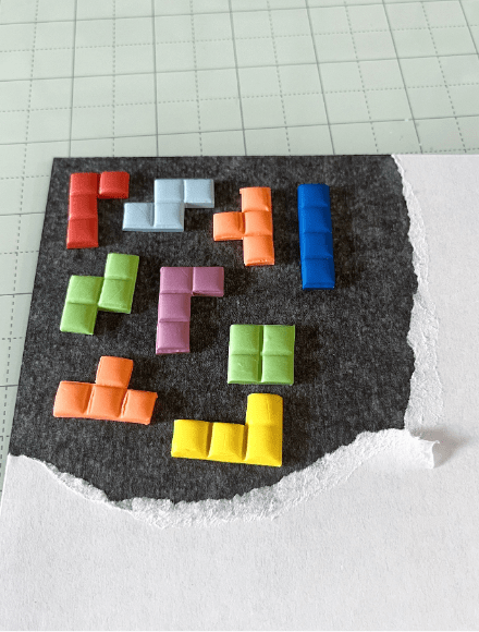 How to Make Tetris Magnets with Polymer Clay – Free Tutorial!