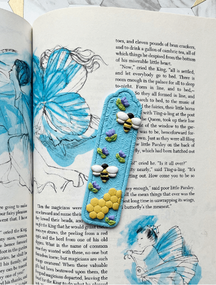 How to Make a Simple Polymer Clay Bookmark