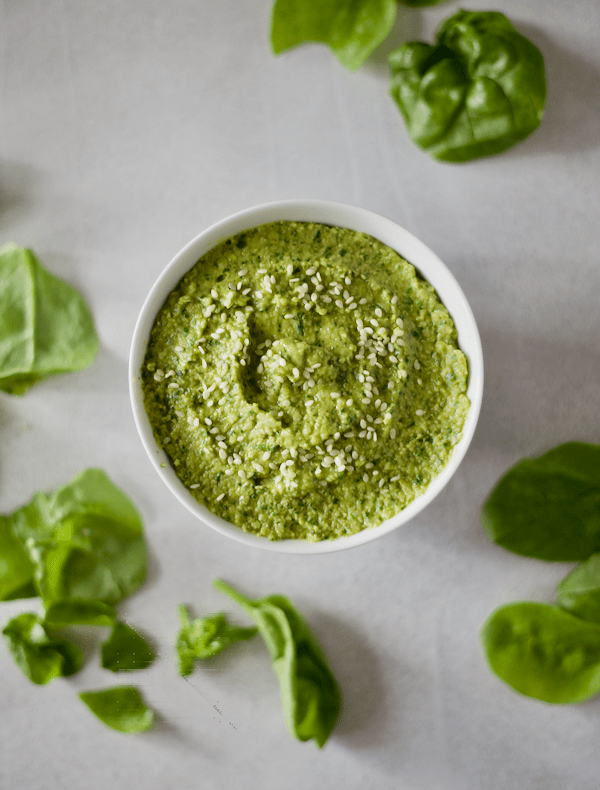 Easy Spinach Hummus Recipe The Simpler Kitchen