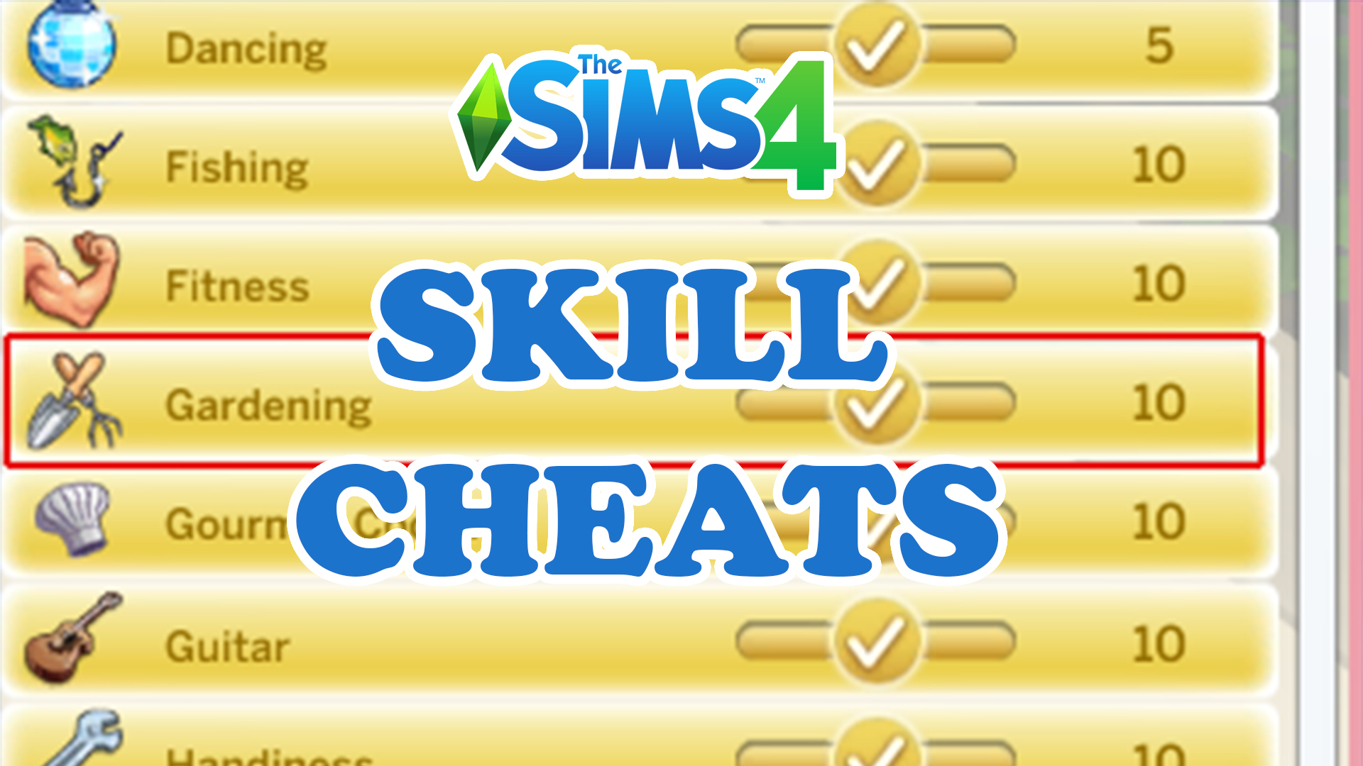 The Sims 4 Cheats Pc Child Skills At JENENGE Blog Sims 4 Skill Cheats 