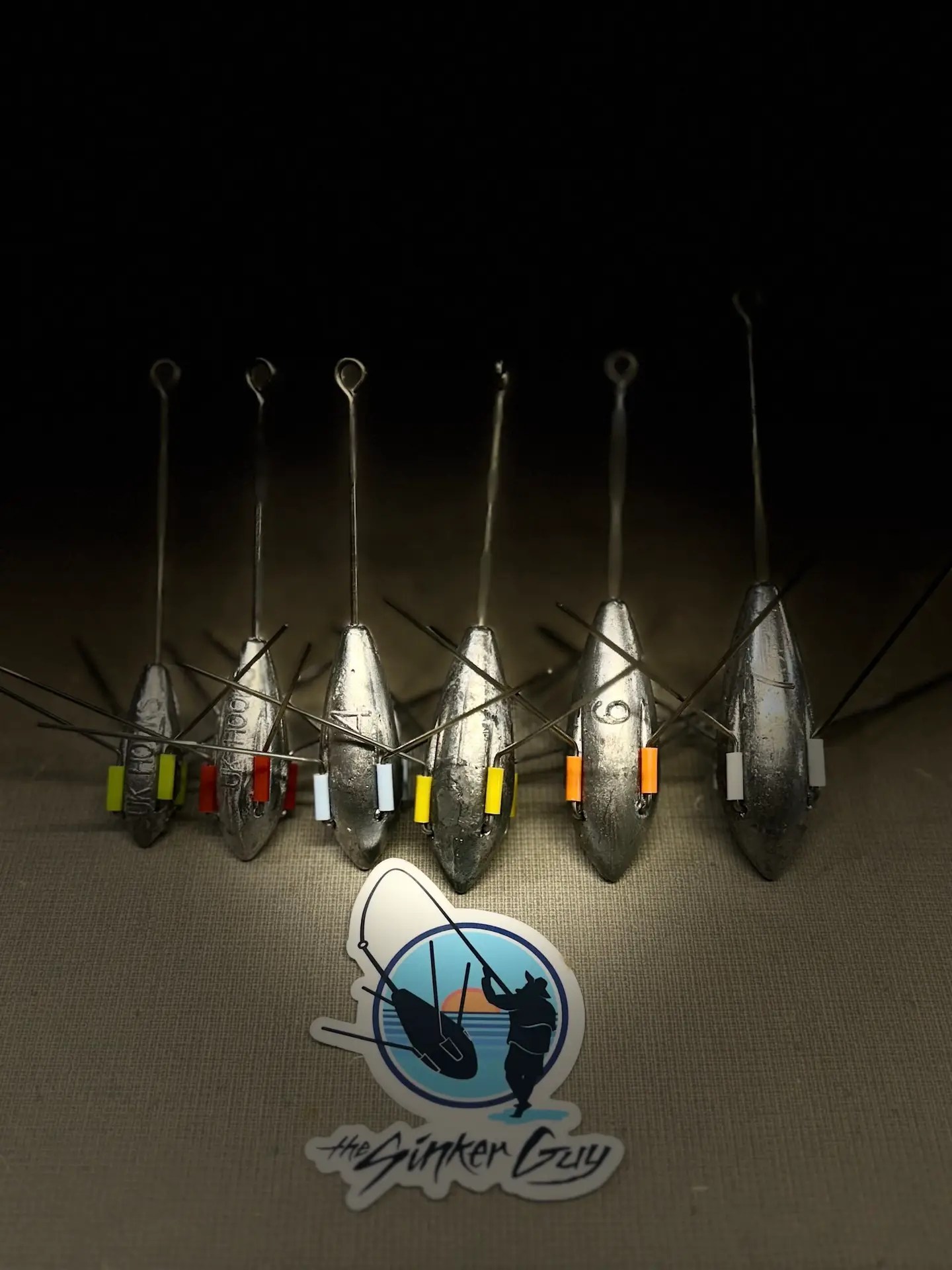 Surf Fishing Sinkers Pcs Surf Fishing Weights Sputnik Sinker