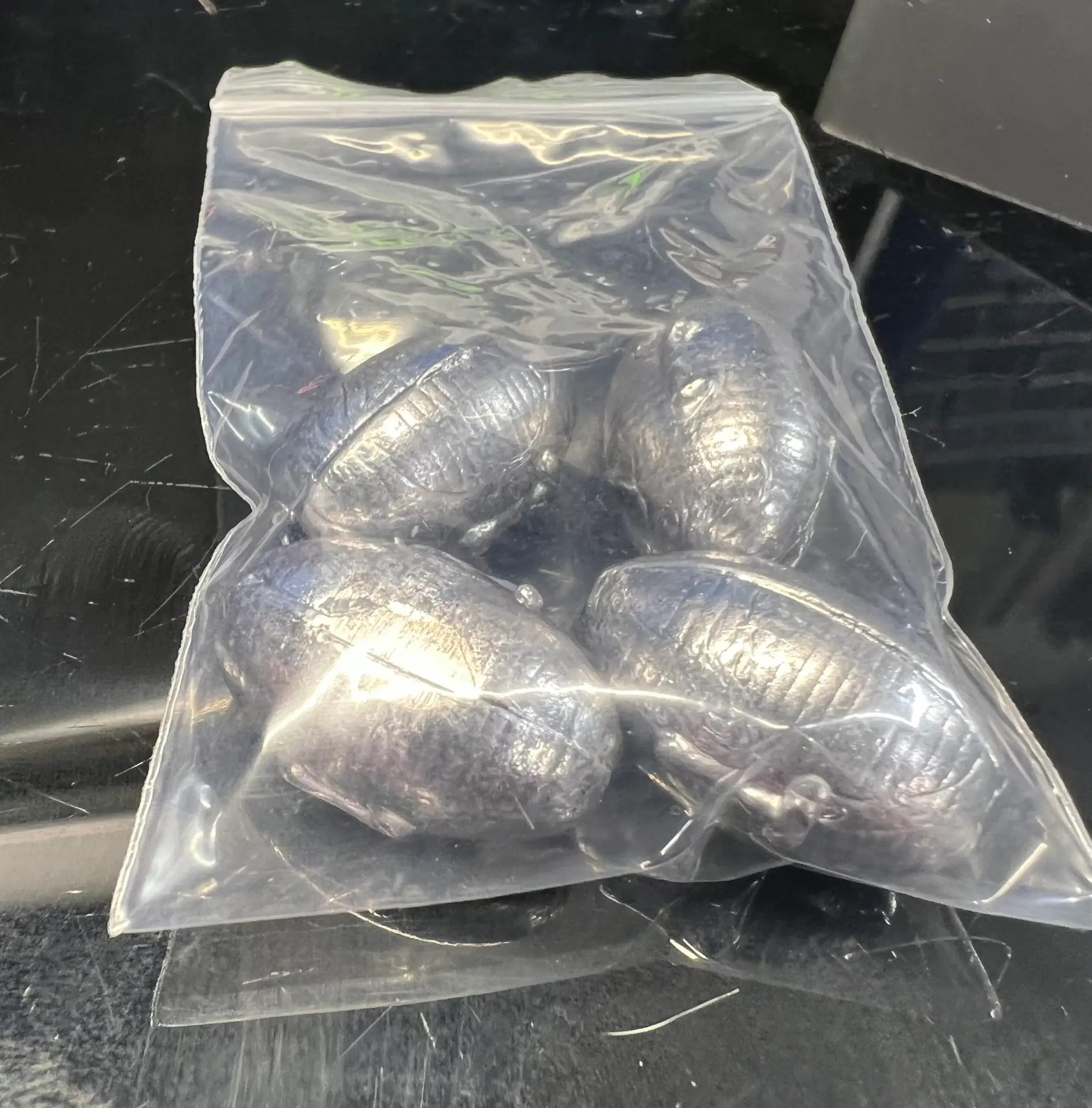 oz Egg Sinker The Sinker Guy Stainless Long Tail Sputnik