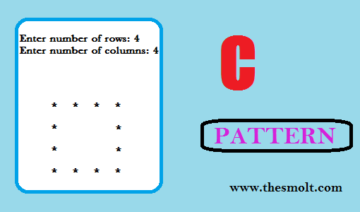 Pattern in C programming