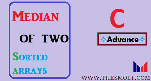 Find median of two sorted Arrays