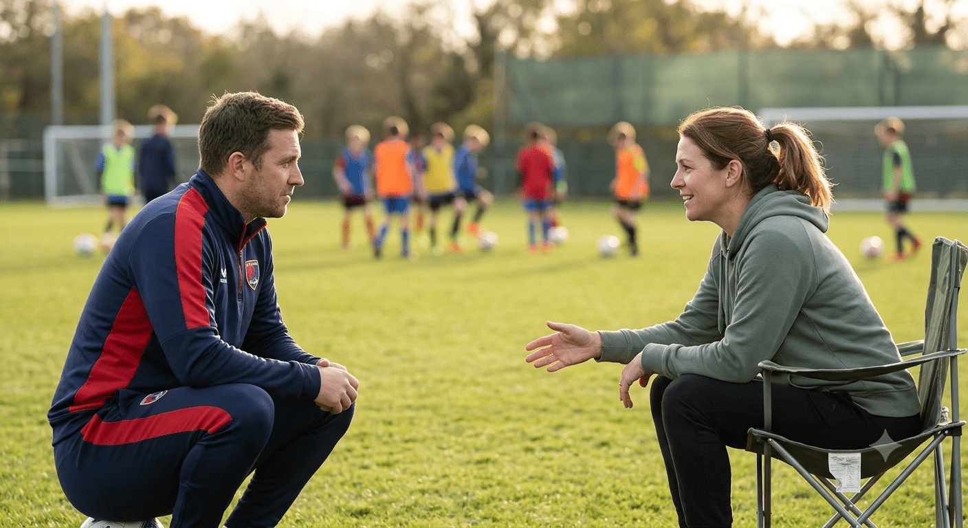 How to Talk to Your Kid’s Soccer Coach (Without Making Things Worse for Your Child)