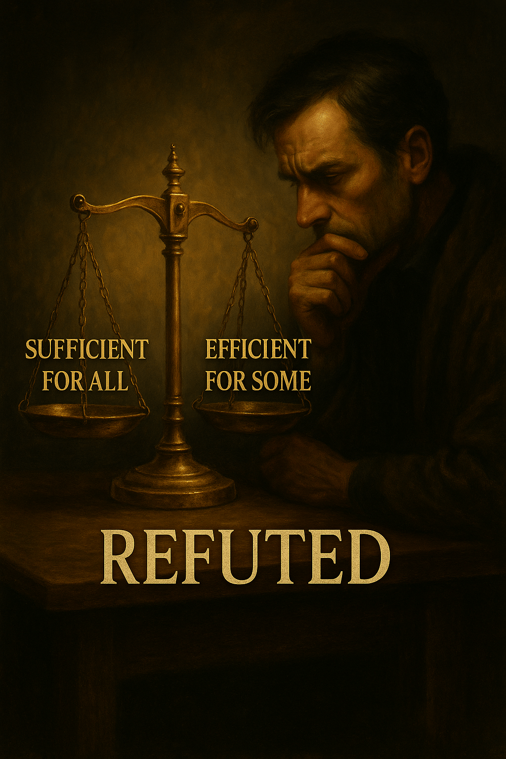 Efficient vs. Sufficient — Refuted