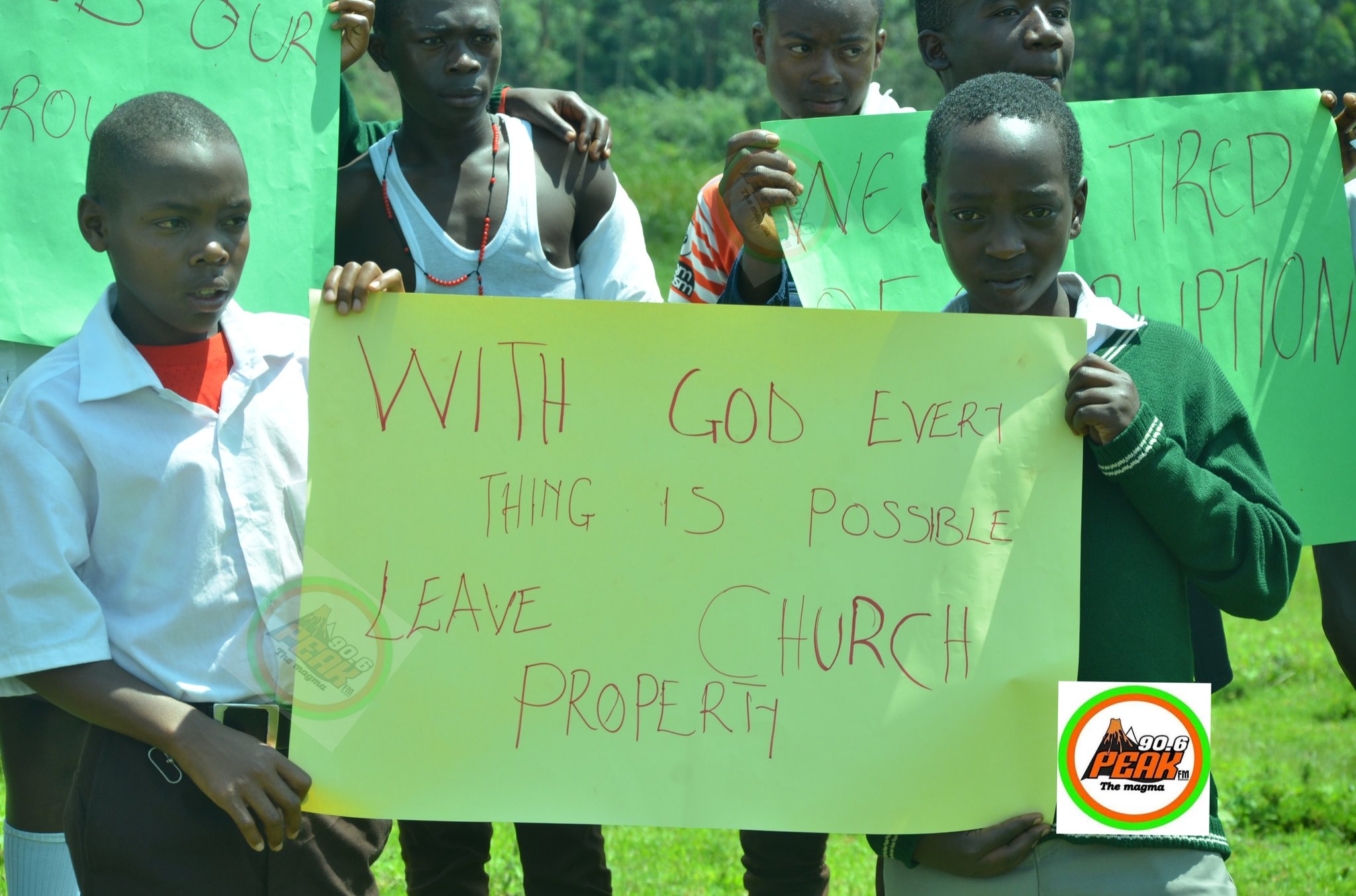 Leave church property! catholics hold crisis mass to protest land grabbing in rubanda