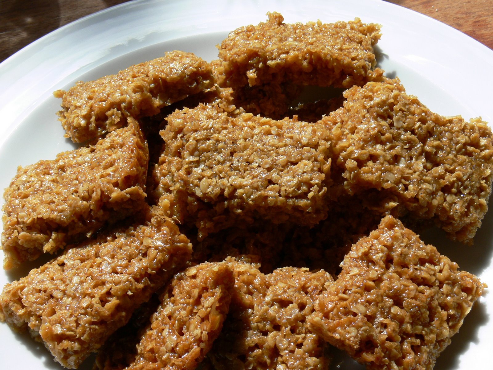 Cranks classic flapjack recipe The spaces between