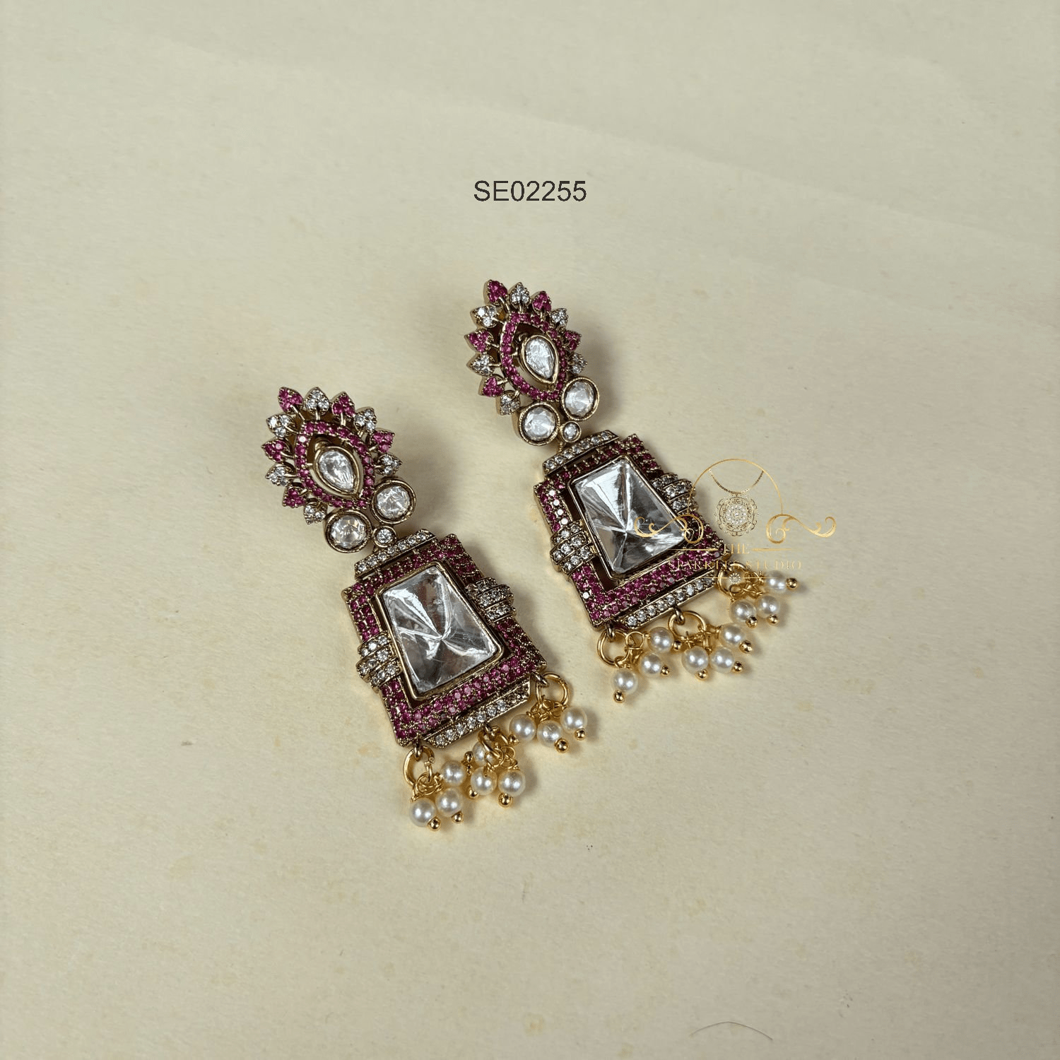 Shimmering Drop Earrings