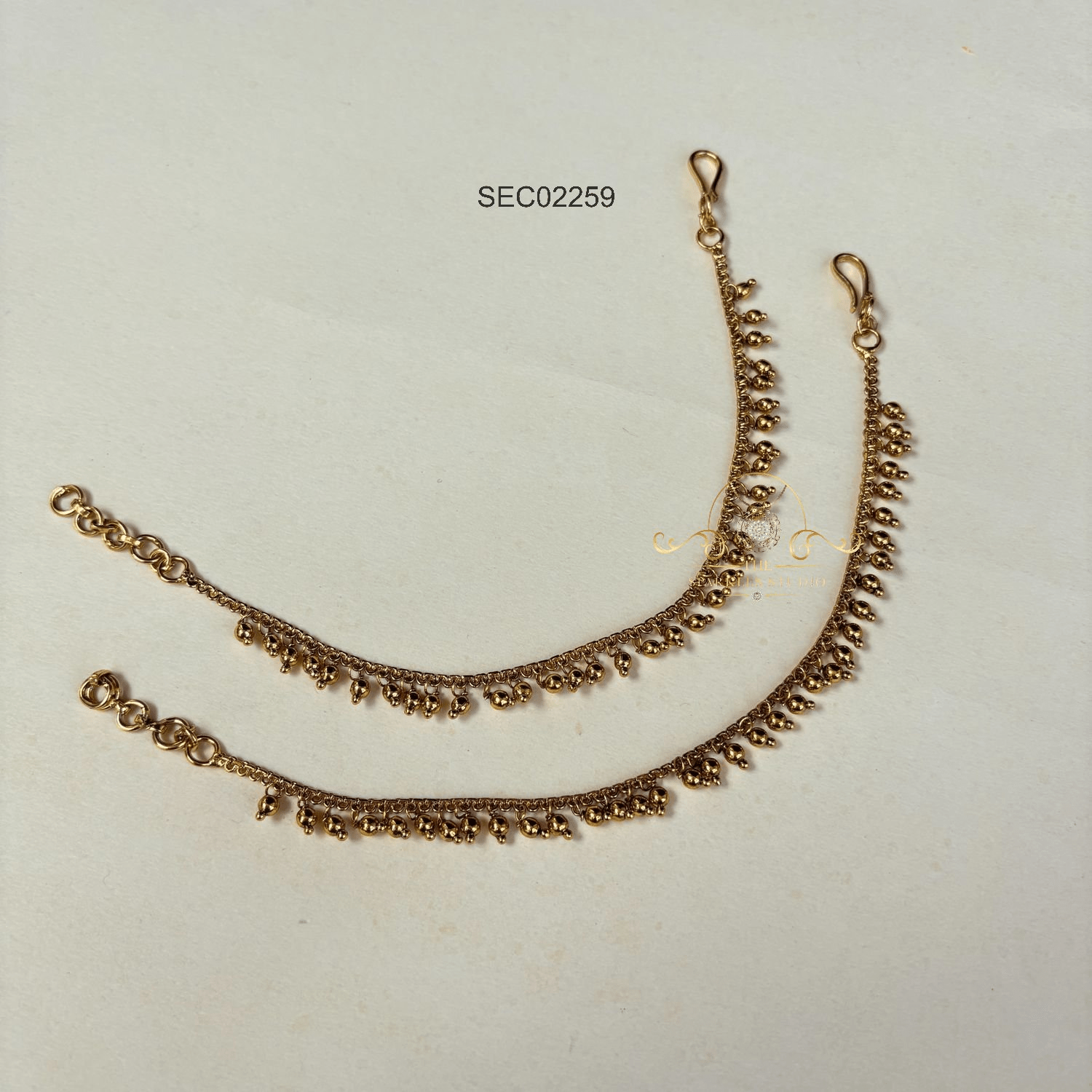 Single Line Gold Beads Mattal