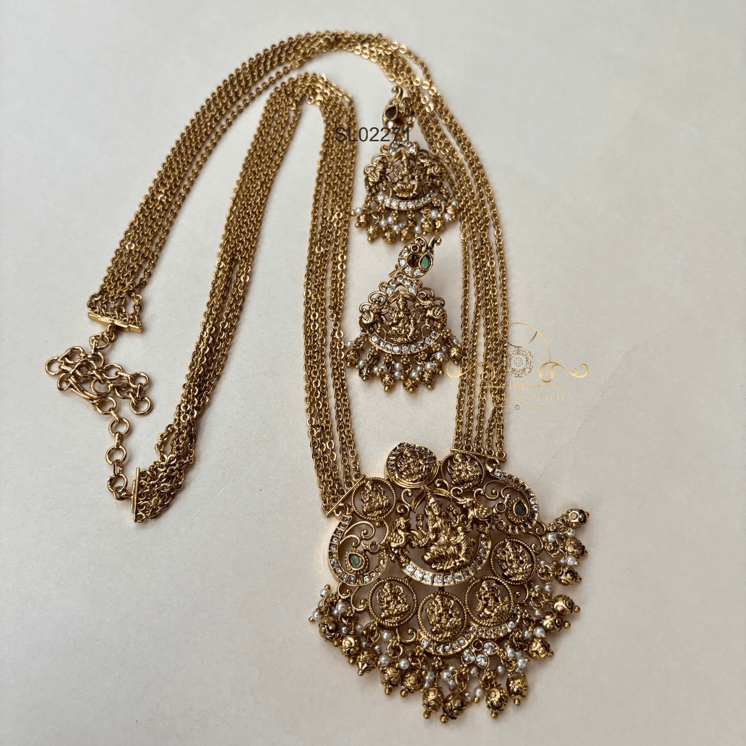 Lakshmi Pendant Chandra Haram