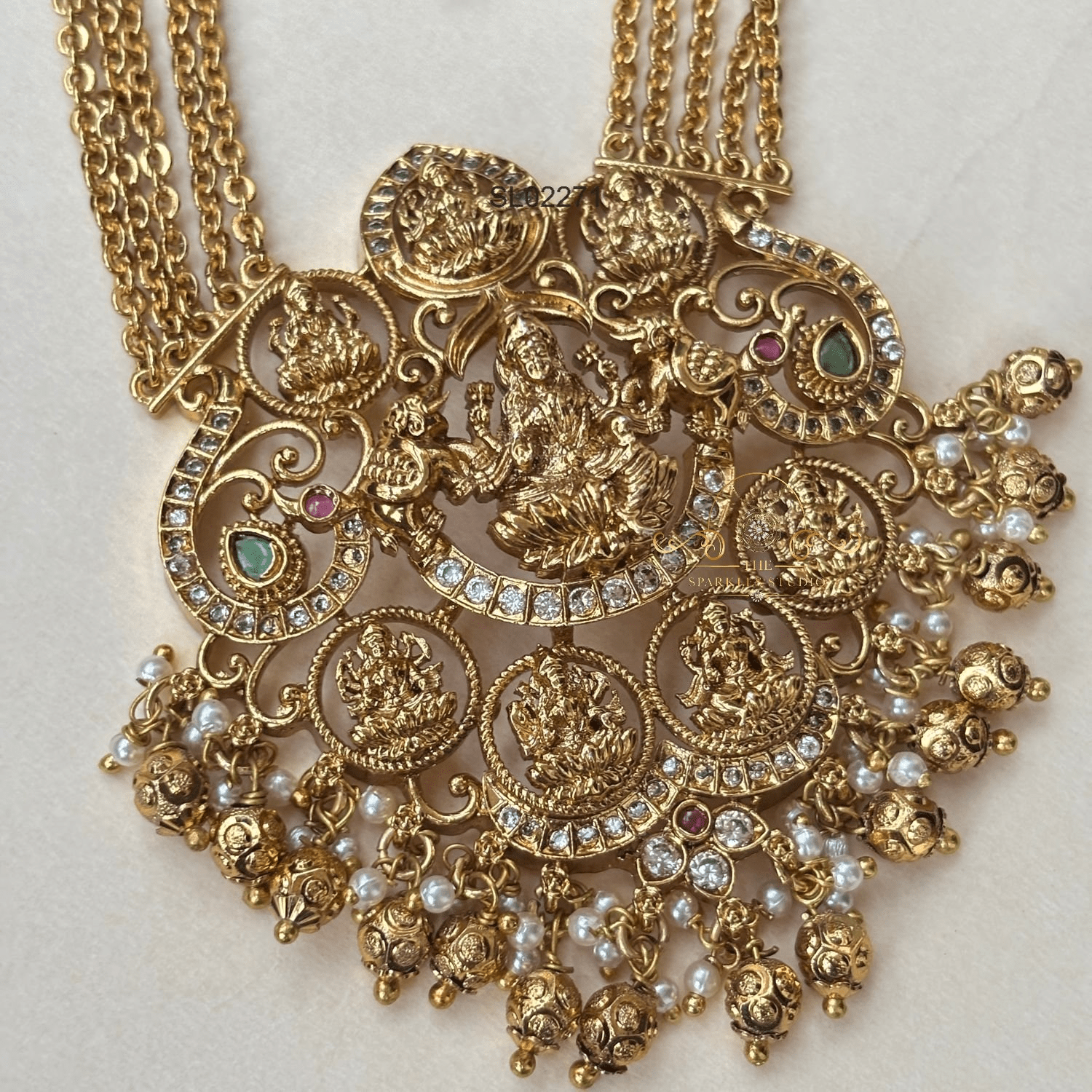 Lakshmi Pendant Chandra Haram