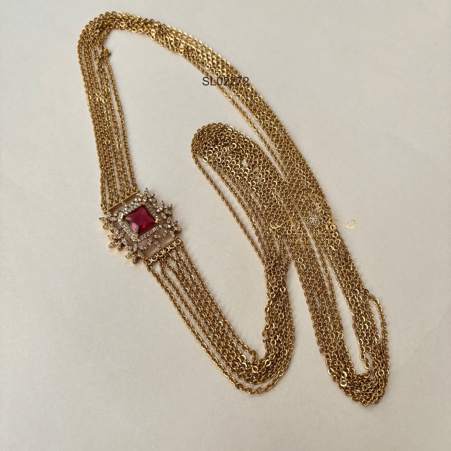 Traditional Ruby Mop Chandra Haram