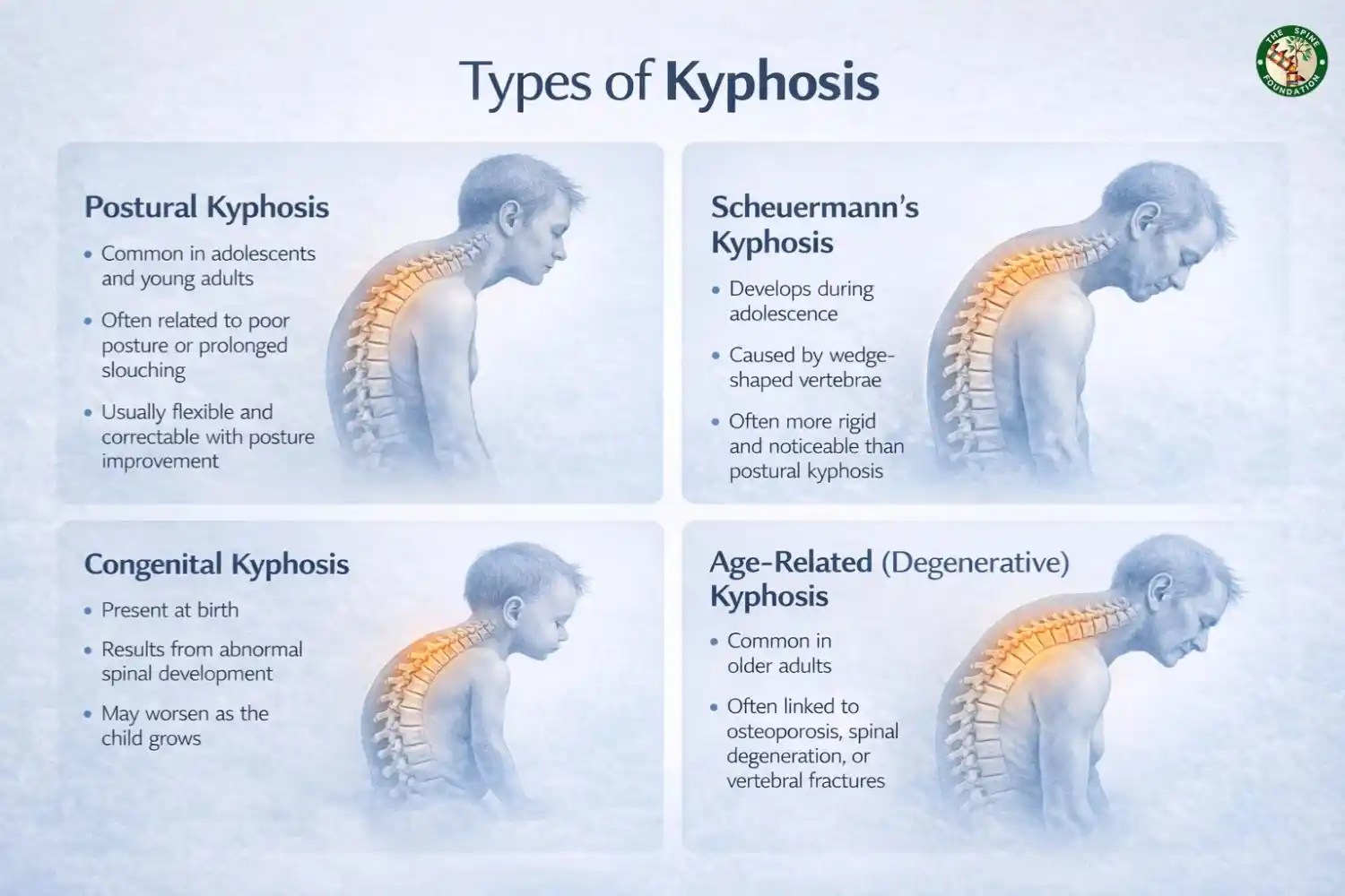 types of kyphosis
