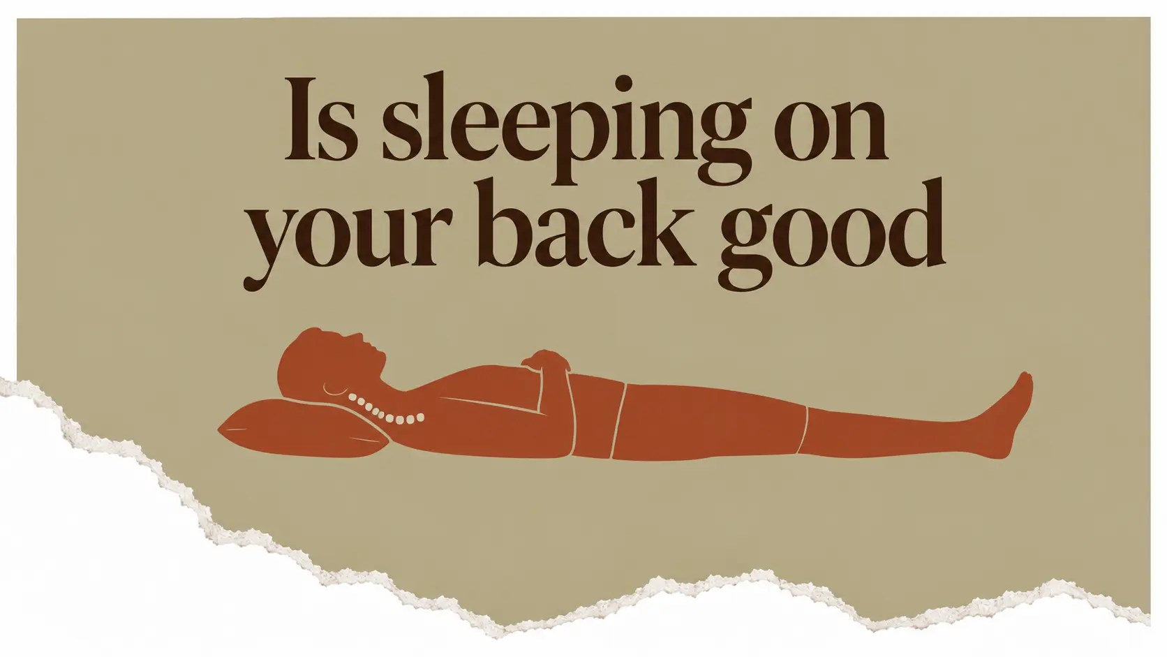 Is sleeping on your back good