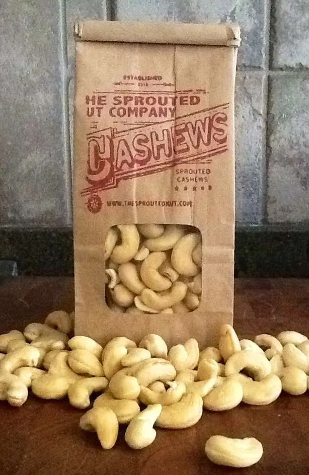 sprouted cashews