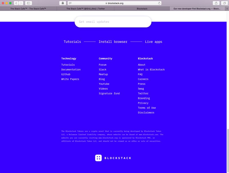 Blockstack Website Updated To Focus On The Developer The Stack Cafe - Premium Minimal Texture Gallery - HD
