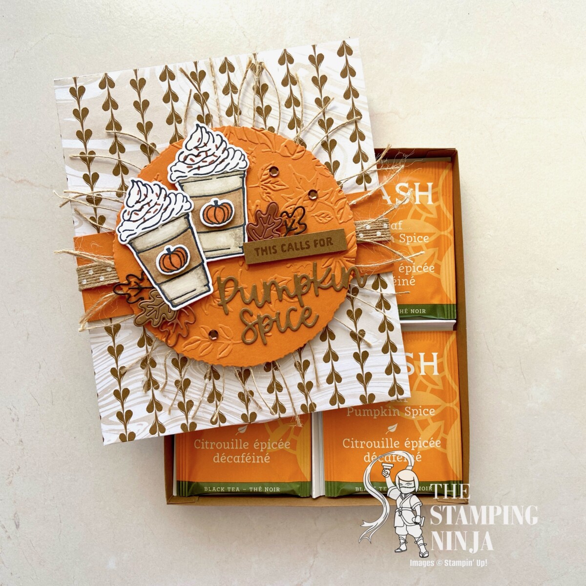 Pumpkin Spice Tea Gift Box