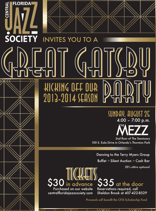 Great Gatsby Themed Occassions