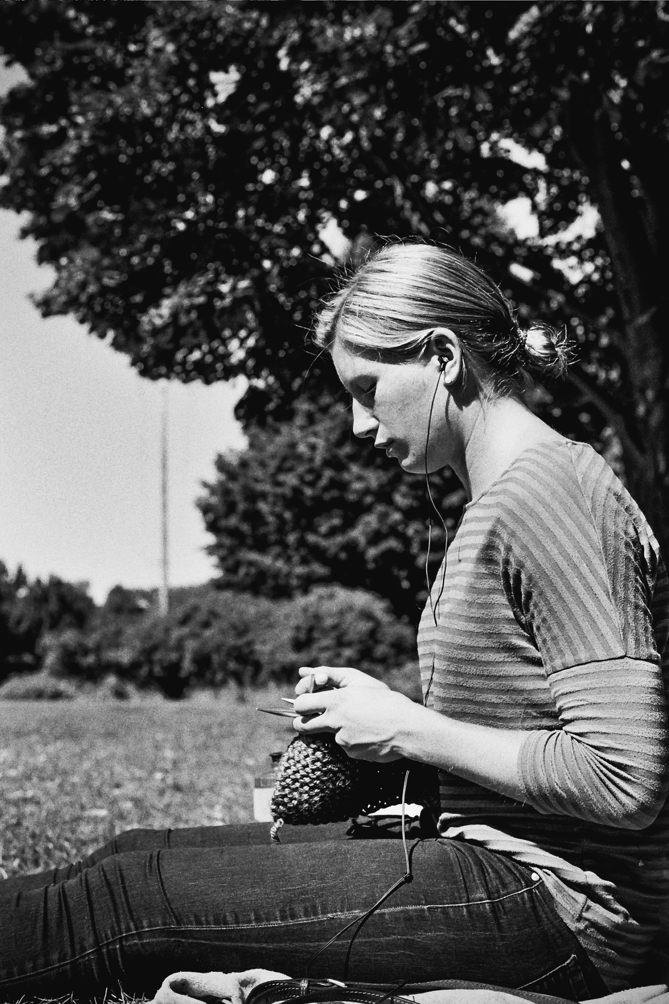We met while I was reading in my hammock and she was in the sun on a blanket studying. || Summer 2013 | Burlington, VT ||