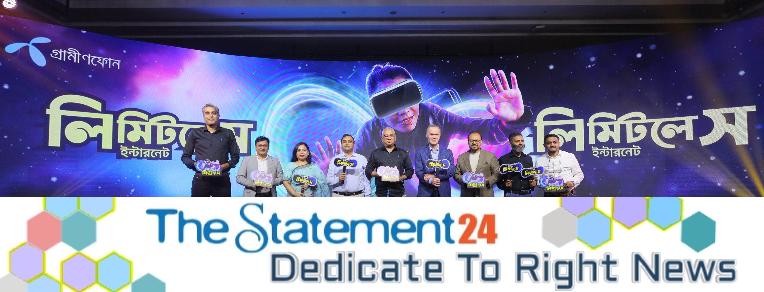 Grameenphone Launches Country S First Speed Based Limitless Internet