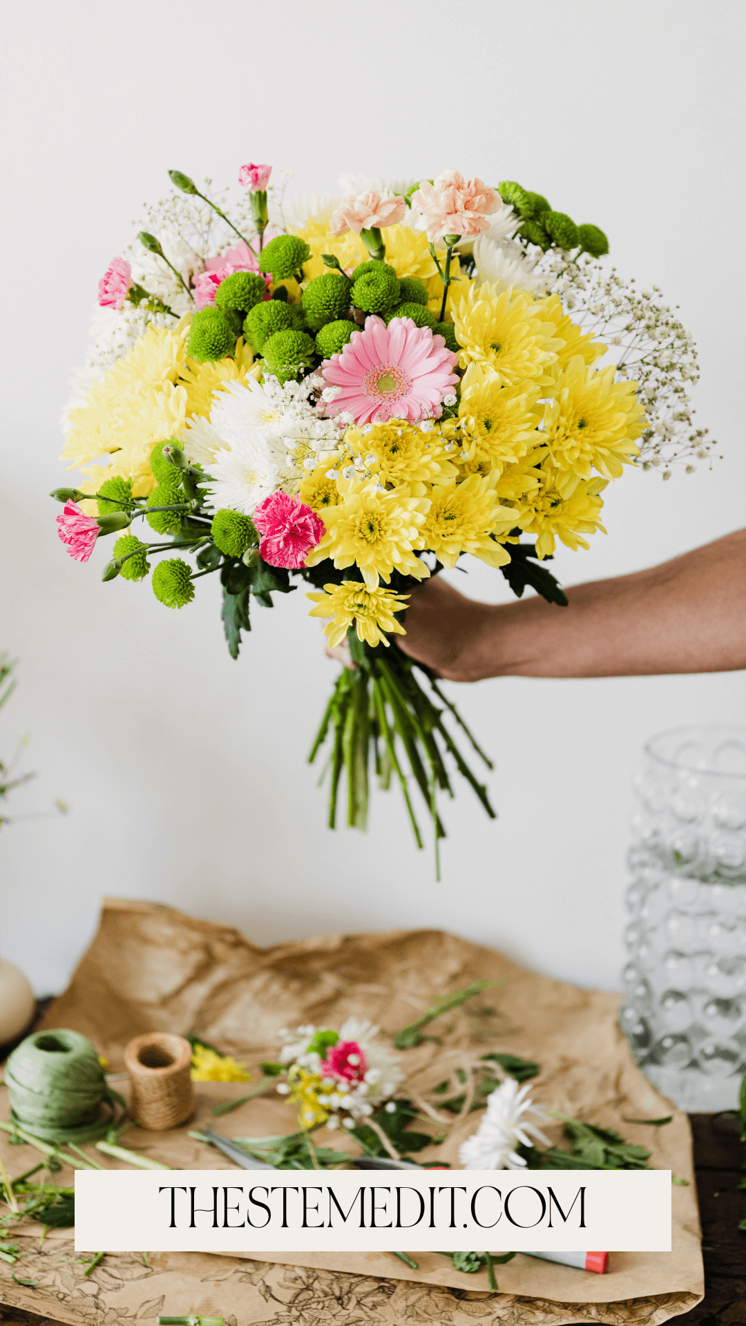 diy flower arrangement