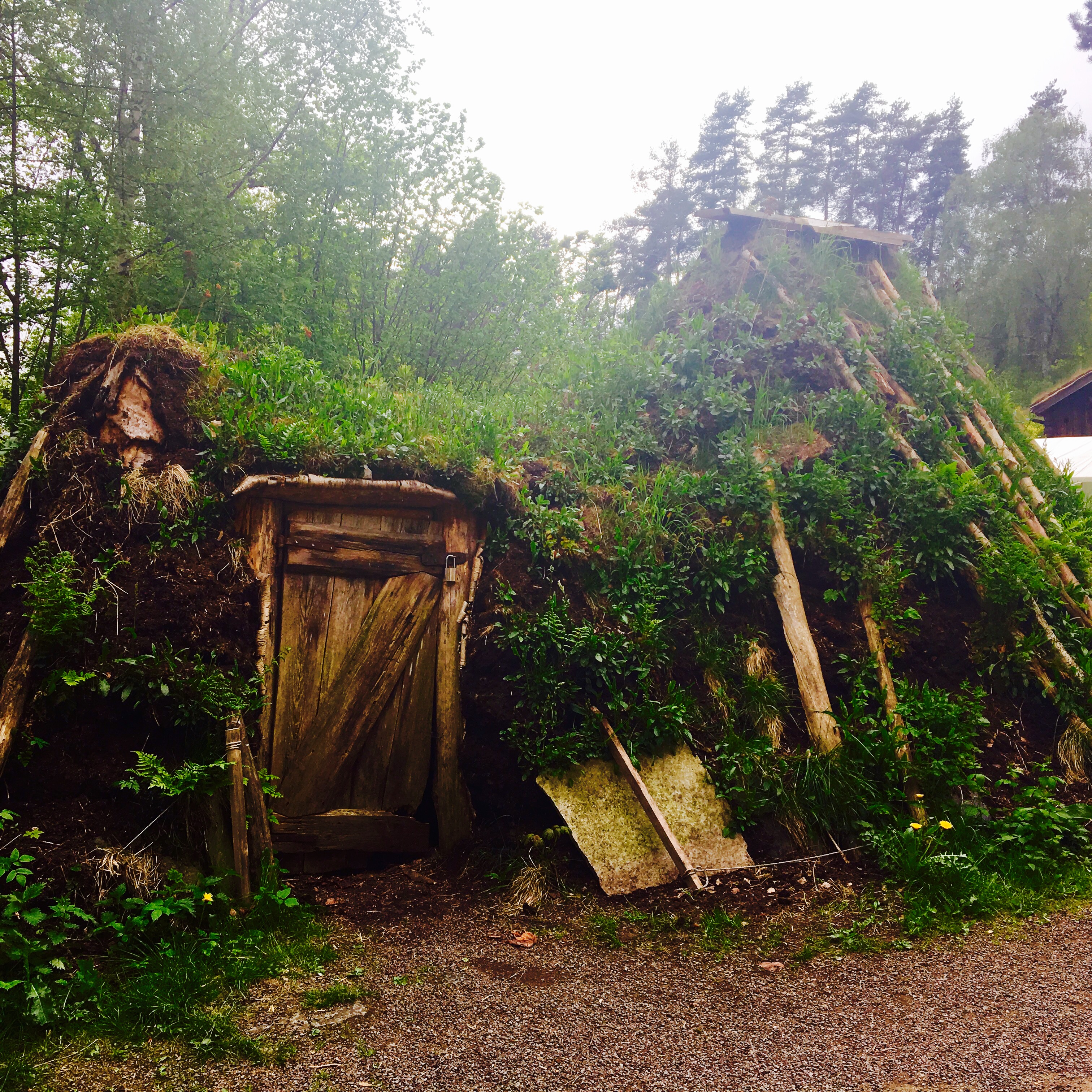 Sod house