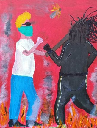 Figures, still life and situations 17 the outsider art of Ian Frederick Harris (IFH)