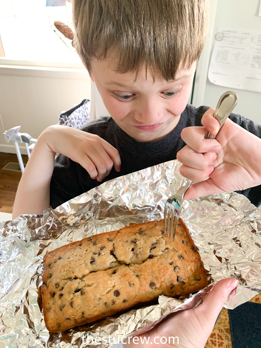 Eggless Banana Bread
