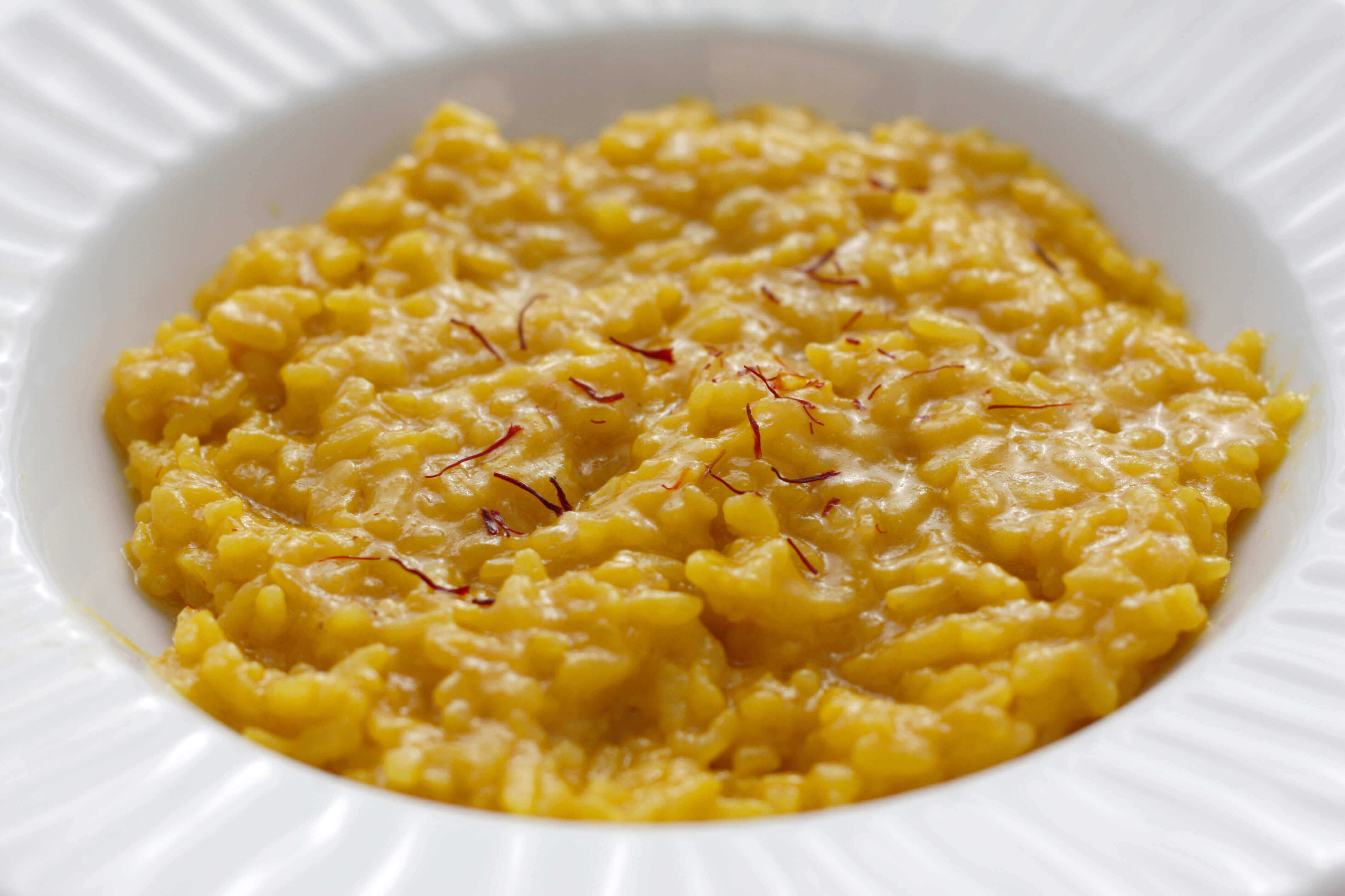 Risotto alla Milanese (Risotto with Parmesan & Saffron)