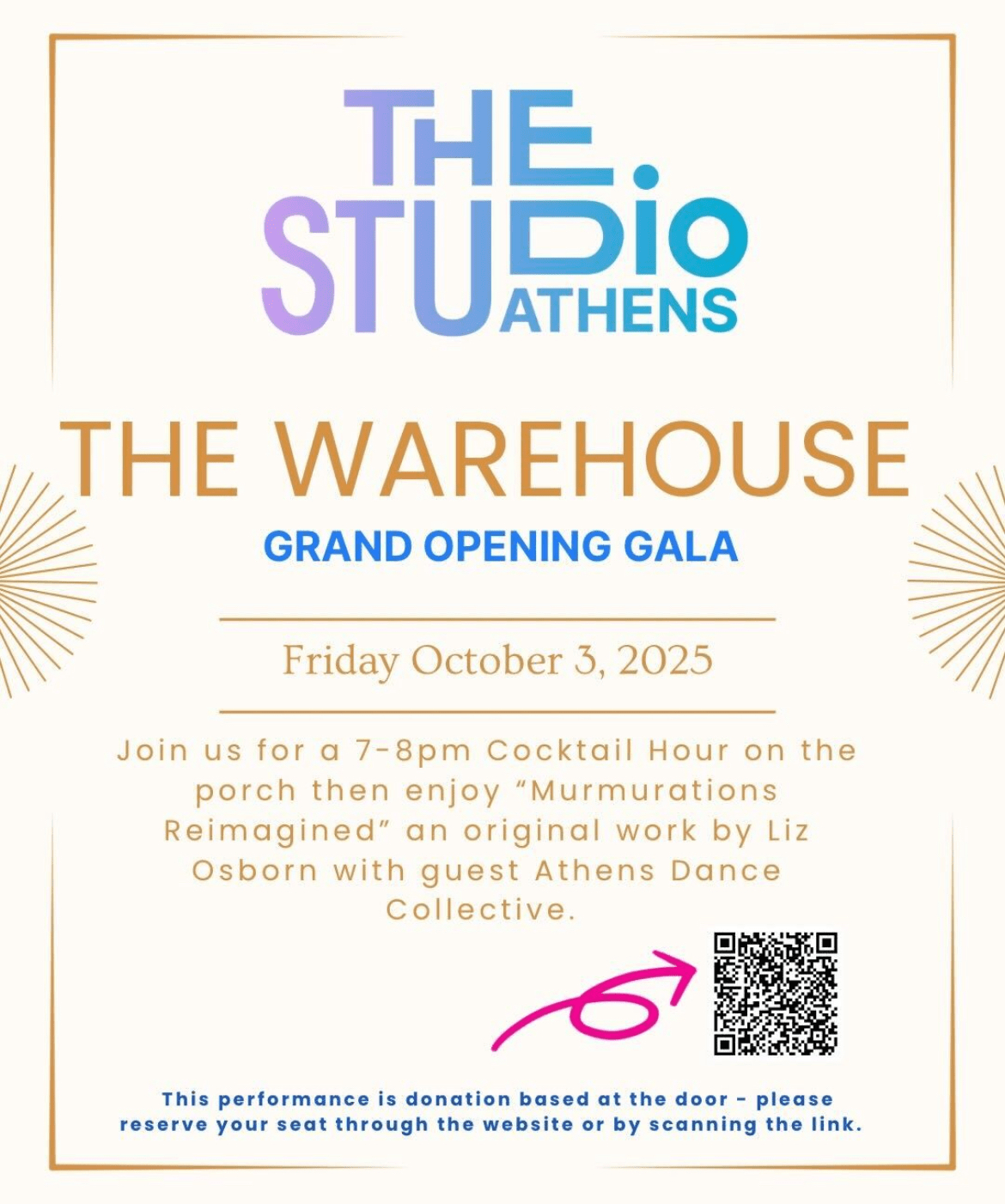 Warehouse Gala Invite