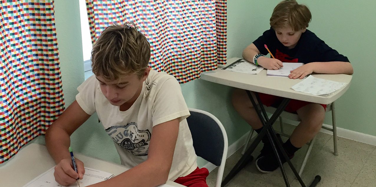 Students at The Study Center