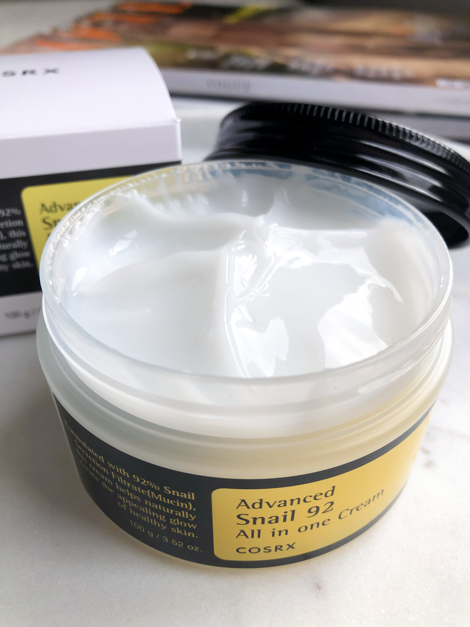 Review: COSRX Advanced Snail 92 All In One Cream - The Summer Study