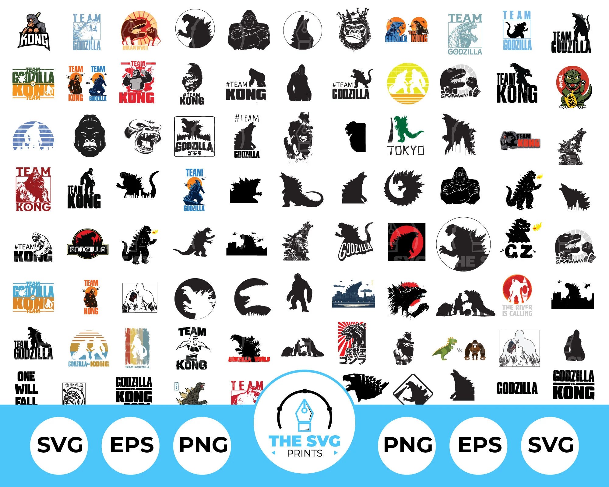 King Kong SVG Bundle – The SVG Prints